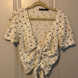 Brandy Melville Wrap Top